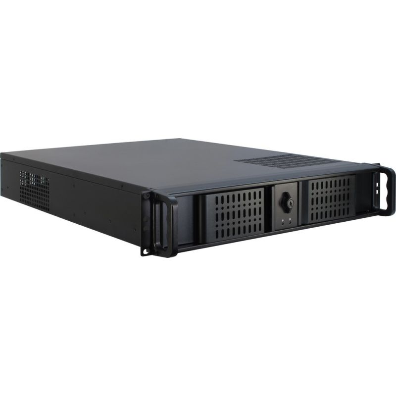 Inter-Tech IPC 2U-2098-SL Rack Schwarz