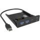 ICY BOX IB-HUB1419-i3 8,89 cm (3,5") Schwarz