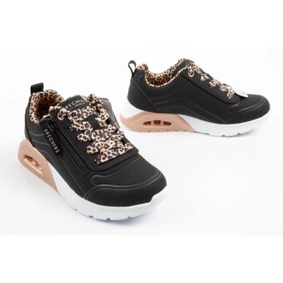 7. Skechers Uno Lite 2.0 Schwarze Sportschuhe für Kinder und Jugendliche