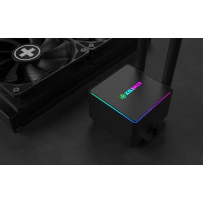6. Xilence LiQuRizer RGB XC982 Prozessor-Flüssigkeitskühlungsset 12 cm Schwarz