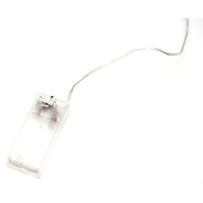 16. Glastropfen-Matrixkugel, 2 Stück, LED, 12 cm, Anthrazit