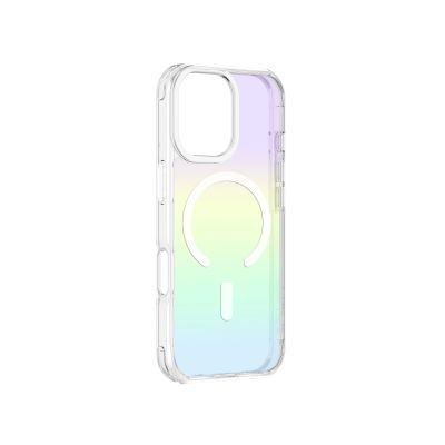 4. AmazingThing Minimal Mag Hülle für iPhone 17 kompatibel mit MagSafe Regenbogen - mehrfarbig