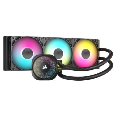 12. CORSAIR NAUTILUS 360 ARGB, 360-mm-Radiator, Flüssigkeits-CPU-Kühler
