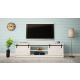 5. GRANERO TV-Schrank 200x56,7x35 weiß/weiß glänzend