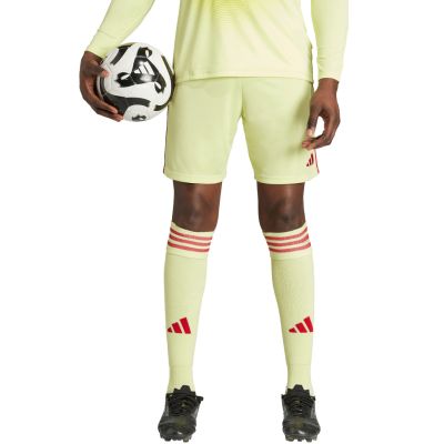 7. Herren adidas Tiro 24 Shorts gelb und rot JI6090