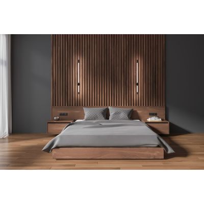 13. Activejet AJE-LUNGO Schwarze LED-Wandleuchte