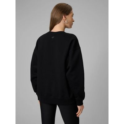 2. Locker geschnittenes Damen-Sweatshirt ohne Kapuze 4F 4FRSS26TSWSF2837-20S