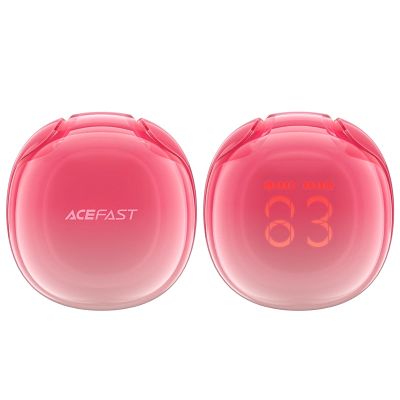 3. Acefast T9 Bluetooth 5.3 kabellose In-Ear-Kopfhörer – rot
