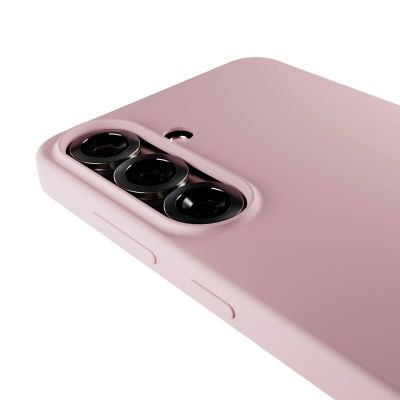 9. Puro Icon Silikonhülle für Samsung Galaxy S25 – Rosa