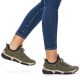 33. Bequeme Rieker W RKR610 grüne Schuhe