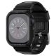 10. Spigen Rugged Armor Pro Hülle mit Armband für Apple Watch 4/5/6/7/8/SE (44/45 mm) – Schwarz