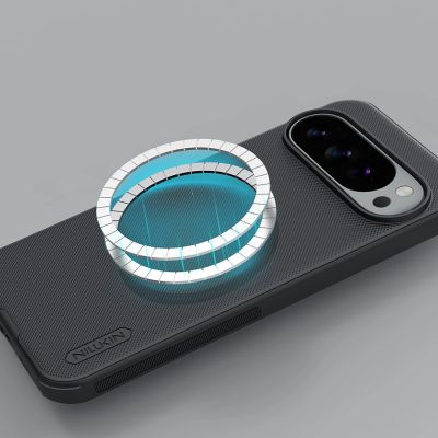 7. Nillkin Super Frosted Shield Pro Magnetische Hülle, kompatibel mit MagSafe für Google Pixel 10 Pro XL – Schwarz