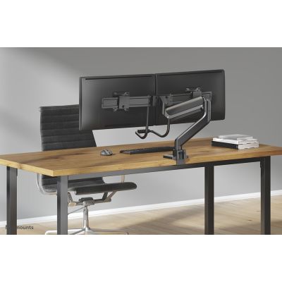 10. Neomounts DS75-450BL2 Monitorhalterung/Ständer 81,3 cm (32") Schreibtisch Schwarz