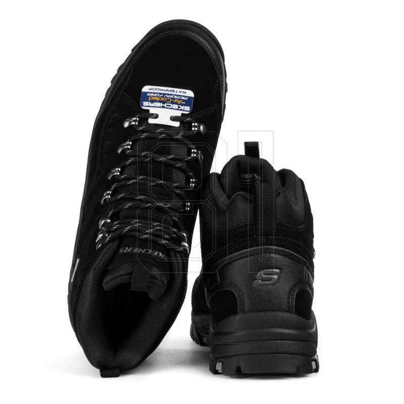 6. Skechers Relaxed Fit Relment Pelmo M 64869 BLK Schuhe