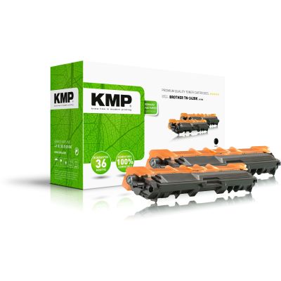 KMP B-T57D Tonerkartusche, 2 Stück, Schwarz
