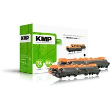 KMP B-T57D Tonerkartusche, 2 Stück, Schwarz