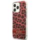 2. Guess GUHCP13LHSLEOR iPhone 13 Pro / 13 6.1" rot/roter Hardcase Leopard