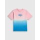 6. Locker geschnittenes Mädchen-T-Shirt mit Aufdruck 4F 4FJRSS26TTSHF4186-91A