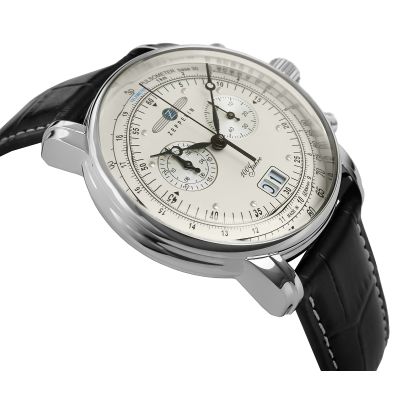 2. Herrenuhr ZEPPELIN 100 Yahre 7690-1 + Box