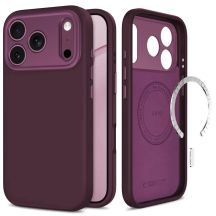Tech-Protect Uniq MagSafe CC Hülle für iPhone 18 Pro / 17 Pro - bordeauxrot