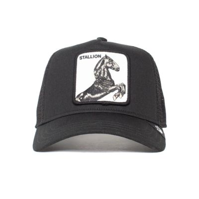 2. Goorin Bros. The Stallion Trucker Cap - 101-0393-BLK