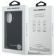 8. Karl Lagerfeld FW Stamped Karl MagSafe iPhone 16 Hülle - Schwarz