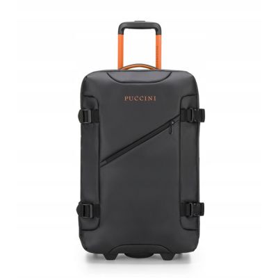 2. Puccini Colorado Medium Soft Reisekoffer Schwarz - EM50249B-1