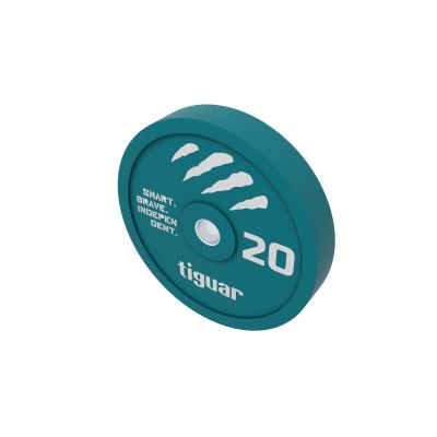 3. tiguar farbiger Gummi-Bumper 20 kg