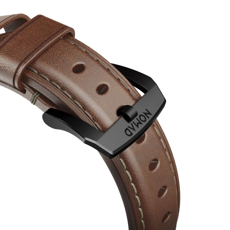 6. Nomad NM1A4RBT00 Smart-Armband aus braunem Leder