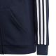 14. adidas Essentials 3-Streifen Fleece-Hoodie mit durchgehendem Reißverschluss Jr IC0600