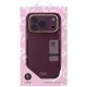5. Uniq Coehl Mirelle Magnetische Ladehülle für iPhone 18 Pro Max / 17 Pro Max – Burgunderrot