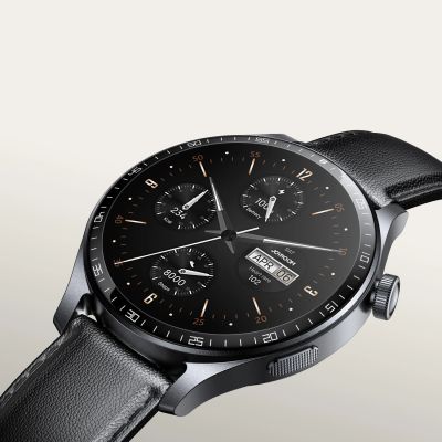 10. Joyroom Classic Series JR-FC2 Pro Smartwatch mit Anrufannahmefunktion – Dunkelgrau
