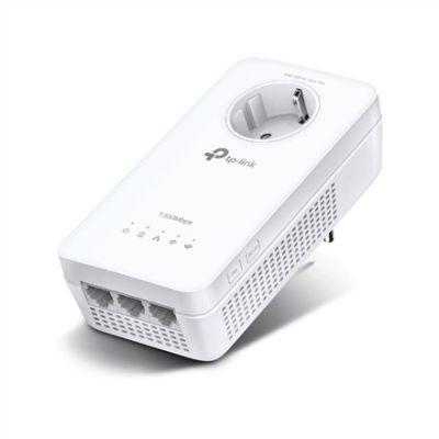 3. TP-Link TL-WPA8631P Netzwerkadapter für Powerline 300 Mbit/s Kabelgebundenes LAN Wi-Fi Weiß 1 Stück.