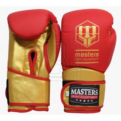 9. Masters Boxhandschuhe RPU-COLOR/GOLD 10 oz 01439-0210
