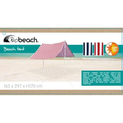 2. Sonnensegel mit Gestänge 3 x 1,7 m, rot