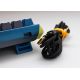 6. Ducky One 3 Daybreak Mini Gaming-Tastatur USB Deutsch Schwarz, Blau, Grün