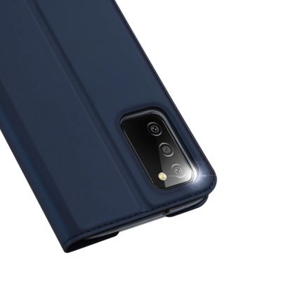 3. Dux Ducis Skin Pro Holster Cover Flip Cover für Samsung Galaxy A03s blau