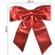 14. JUMBO DEKORATIVE SCHLEIFE 68x80CM ROT