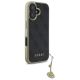 4. Guess 4G Charms Collection Hülle für iPhone 16 – Schwarz