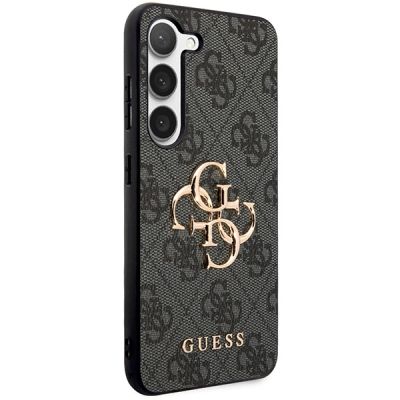 4. Guess GUHCS23S4GMGGR S23 S911 Grau/Grau Hardcase 4G Big Metal Logo