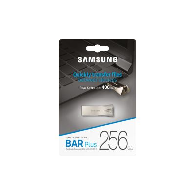 4. SAMSUNG FLASH BAR Plus 256GB MUF-256BE3/APC SILBER