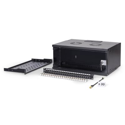 Digitus SOHO Pro Netzwerk-Kit, 483 mm (19") - 4U, 540 x 400 mm (B x T)