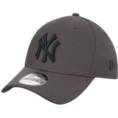 New Era 9FORTY Diamond New York Yankees MLB Cap 12523906 Grau OSFM
