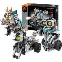 3-in-1 programmierbarer Roboter-Bausatz, 408 Teile
