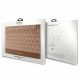 4. Guess GCube Stripes Tasche für einen 14-Zoll-Laptop – braun