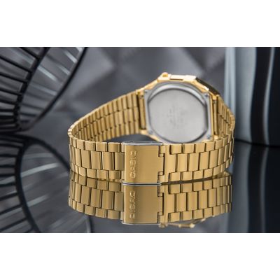 7. Unisex CASIO Vintage-Uhr A168WG-9EF + Box