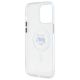 7. Karl Lagerfeld IML Metal Choupette Head MagSafe Case für iPhone 14 Pro Max - Weiß