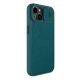 3. Nillkin Qin Leder Pro Hülle iPhone 14 Plus Kamerahülle Holsterhülle Klapphülle Grün