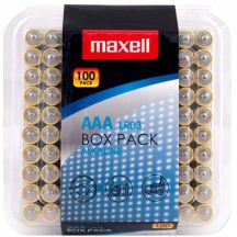 MAXELL Alkaline LR03 AAA 1,5V Alkaline-Batterie, 100 Stück