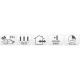 11. WEIHNACHTSLICHTER LICHTERKETTE 576 LED TIMER 3 FARBEN